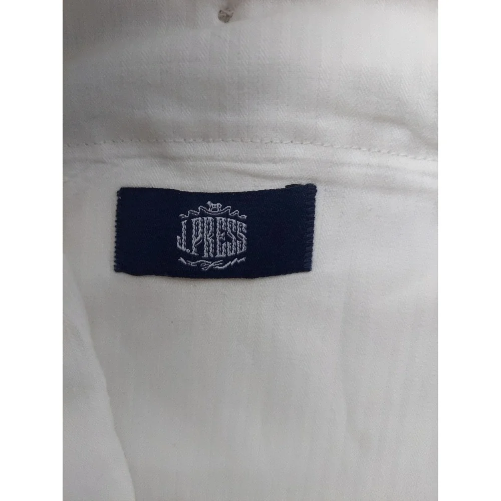 J Press Linen Pants 38x30 Beige Flat Front Cuffed Designer Dress Beach Wedding